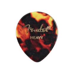 Fender Classic Celluloid Guitar Picks 347 Shape  Guitar Accessories  Tortoise Shell  Heavy  12-Pack