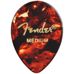 Fender classic celluloid guitar Picks 354 Shape  Tortoise Shell  Medium  12-Pack