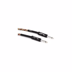 Festival Instrument Cable, Straight/Straight, 18.6', Pure Hemp, Rainbow