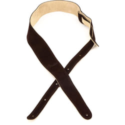 Fender Reversible Suede Guitar Strap  Guitar Accessories  2in  Brown/Tan