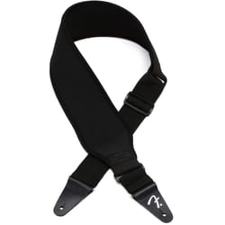 Fender Swell Neoprene Guitar Strap  Guitar Accessories  3in  Black