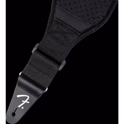 Fender Swell Neoprene Guitar Strap  Guitar Accessories  3in  Black