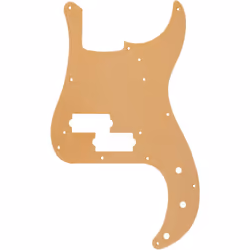 Fender Pure Vintage Pickguard '58 Precision Bass Guitar 10-Hole - Gold Anodized