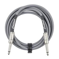 Fender Contour Instrument Cable  Guitar Cable  Guitar Accessories  Straight/Straight  Inca Silver  10 ft
