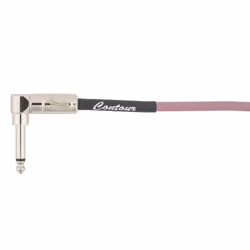 Fender Contour Coiled Instrument Cable  Guitar Accessories  Straight/Angle  Burgundy Mist  30 ft