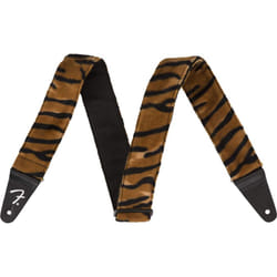 Fender Wild Animal Print Guitar Strap  Guitar Accessories  2in  Tiger