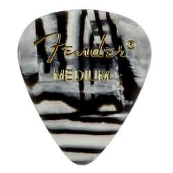 Fender Graphic Guitar Picks 351 Shape  Zebra  Medium  12-Pack