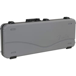 Fender Deluxe Molded Strat/Tele Case  Silver/Blue