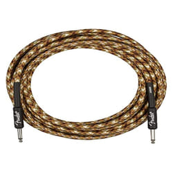 Fender Professional Series Tweed Instrument cable  StraightStraight  Desert camo  186ft