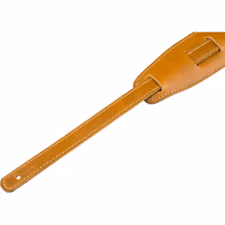 Fender Mustang Saddle Guitar Strap  2.25in  Butterscotch  Long