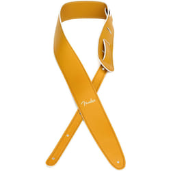 Fender Vegan Leather Guitar Strap  Guitar Accessories  2.5in  Butterscotch