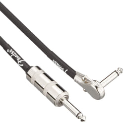Fender Hendrix Voodoo Child Coiled Instrument Cable  Straight/Angle  Black  30ft