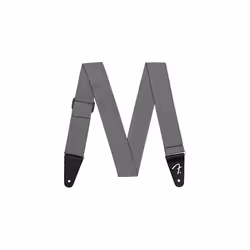 Modern Tweed Guitar Strap - White/Black