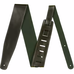 Fender Broken-In Leather Guitar Strap Guitar Accessories 2.5in Green