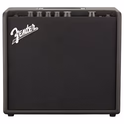 Fender MUSTANG LT25, 20.3 cm (8"), 1.0 channels, Wired, 3.5 mm, Black, Wood