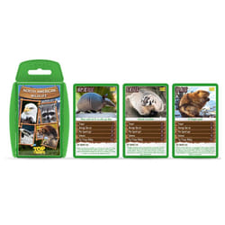 Top Trumps North American Wildlife Classics Card Game  Learn about the Armadillo  Badger  Orca and Beaver in this educational pack  gift and