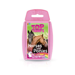 Top Trumps Card Game Horses Ponies and Unicorns - Family Games for Kids and Adults - Learning Games - Kids Card Games for 2 Players and More - Kid War
