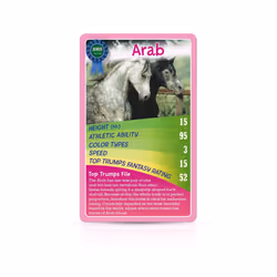 Top Trumps Card Game Horses Ponies and Unicorns - Family Games for Kids and Adults - Learning Games - Kids Card Games for 2 Players and More - Kid War