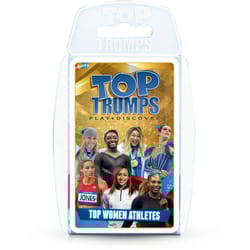 Top Trumps Card Game Women Athletes - Family Games For Kids and Adults - Learning Games - Kids Card Games for 2 Players and more - Kid War Games - Car
