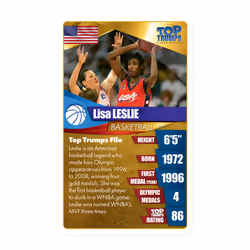 Top Trumps Card Game Women Athletes - Family Games For Kids and Adults - Learning Games - Kids Card Games for 2 Players and more - Kid War Games - Car