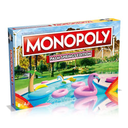 Monopoly Board Game - Palm Springs Edition: 2-6 Players Family Board Games for Kids and Adults  Board Games for Kids 8 and up  for Kids and Adults  Id