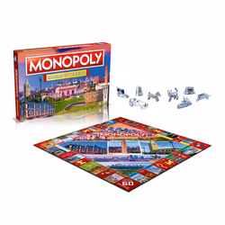Monopoly Board Game - Kansas City Edition: 2-6 Players Family Board Games for Kids and Adults  Board Games for Kids 8 and up  for Kids and Adults  Ide