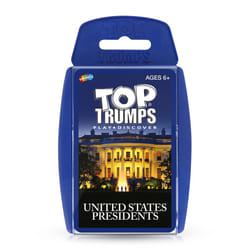Top Trumps Card Game US Presidents - Family Games for Kids and Adults - Learning Games - Kids Card Games for 2 Players and More - Kid War Games - Card