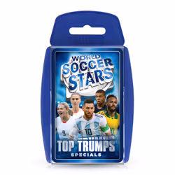 Top Trumps Card Game World Football Stars - Family Games for Kids and Adults - Learning Games - Kids Card Games for 2 Players ...