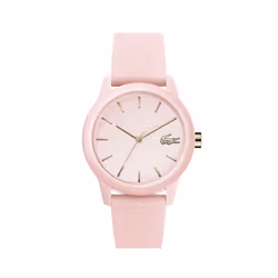 Lacoste TR90 Quartz Watch with Rubber Strap Pink 17 (Model: 2001065)
