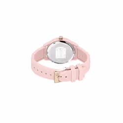 Lacoste TR90 Quartz Watch with Rubber Strap  Pink  17 (Model: 2001065)