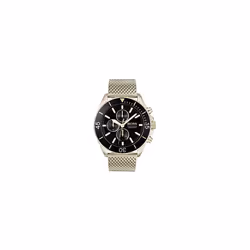 BOSS Ocean Edition, Chrono Quartz Gold Plated and Mesh Bracelet Casual Watch, Yellow, Men, 1513703, Yellow, Chronograph