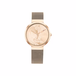 Tommy Hilfiger Women's Quartz Watch with Carnation Gold Steel Strap 1