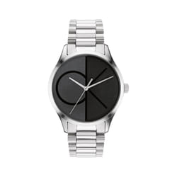 Calvin Klein Iconic Stainless Steel 40 MM Case Watch with SS Bracelet (Model: 25200163)