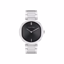 Calvin Klein Women's Quartz Stainless Steel Case and Link Bracelet Watch  Color: Silver (Model: 25200249)