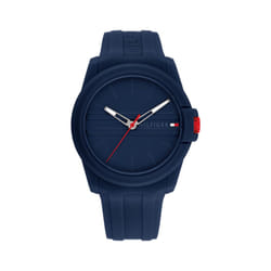 Tommy Hilfiger Casual 3H Quartz Watch - Sporty Silicone Wristwatch for Men - Water-Resistant up to 5 ATM/50 Meters - Premium Fashion for Everyday Wear