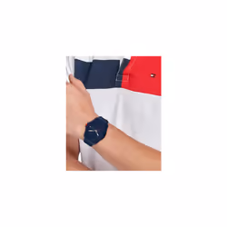 Tommy Hilfiger Casual 3H Quartz Watch - Sporty Silicone Wristwatch for Men - Water-Resistant up to 5 ATM/50 Meters - Premium Fashion for Everyday Wear