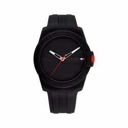 Tommy Hilfiger Casual 3H Quartz Watch - Sporty Silicone Wristwatch for Men - Water-Resistant up to 5 ATM/50 Meters - Premium  ...