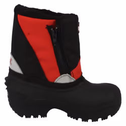 ) Boys Skechers Mor-Tex Water Resistant Boots Carbuncle 96061N - UK 7 Infant, Black/Red (Black