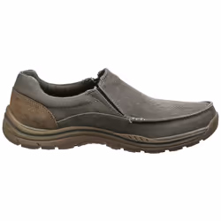 Skechers Men's Expected Avillo Moccasin  Khaki  11 2W US