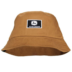 John Deere Twill Baseball Cap-Workwear Brown-Os
