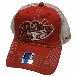 Reebok Detroit Red Wings Slouch Mesh Back Hat - Size S/M ET83Z