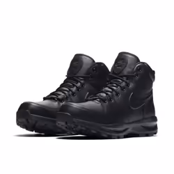 Nike Manoa Leather, Boots, Hiking boots, Male, Adult, Black, Monochromatic