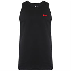 Nike Vest Tank Top Sleeveless Shirt Singlet  Black - 2XL