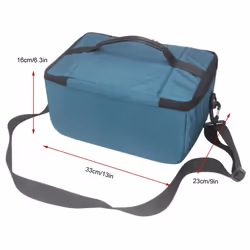 Koolertron Dslr Camera Insert Bag Purse Universal Liner Lens Pouch Partition Protective Cover Waterproof Sleeve for Cannon/Nikon/Sony (Blue)