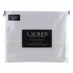 Lauren Ralph Lauren Dunham White Sheet Set Full