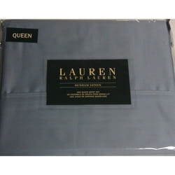 Lauren Ralph Lauren Queen Mist Blue Dunham Sateen Sheet Set