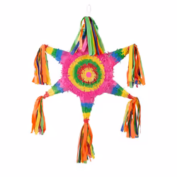 6 Pointed Star Pinata for Cinco de Mayo - Party Decor