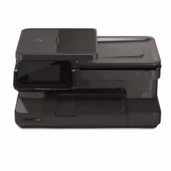 HP Photosmart 7520, Thermal inkjet, Colour printing, 9600 x 2400 DPI, Colour copying, A4, Black