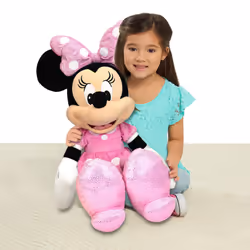 Disney Junior Mickey Mouse Jumbo 25-inch Plush Minnie Mouse, by Just Play