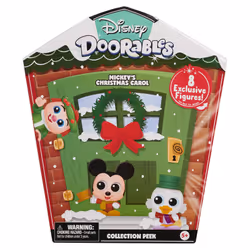 Disney Doorables Mickeys Christmas Carol Collector Peek  Officially Licensed Kids Toys for Ages 5 Up by Just Play
